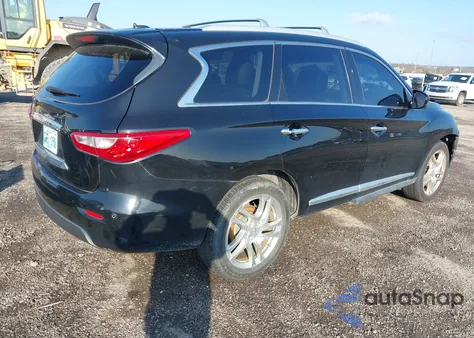 2013 Infiniti Jx35 из США, поврежденный, VIN 5N1AL0MN9DC336974